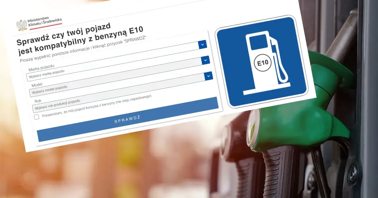 Sprawdzanie kompatybilności E10 klapka wlewu paliwa instrukcja samochodu