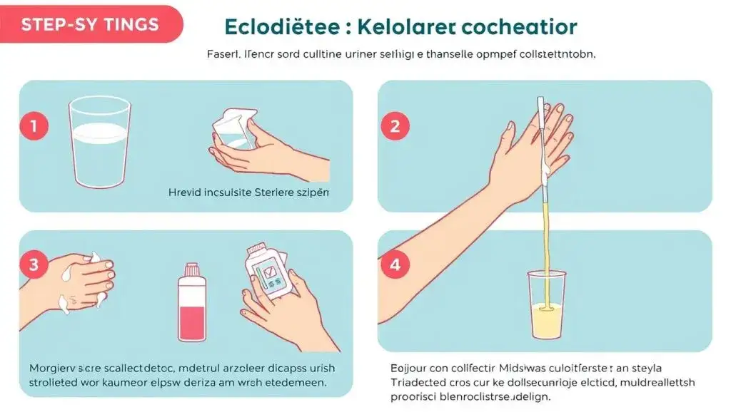 Prawidłowe pobieranie pr&oacute;bki moczu środkowego strumienia