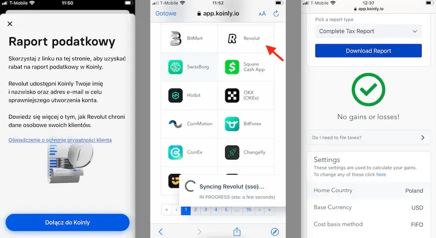 Revolut aplikacja wypłata kryptowalut na konto bankowe