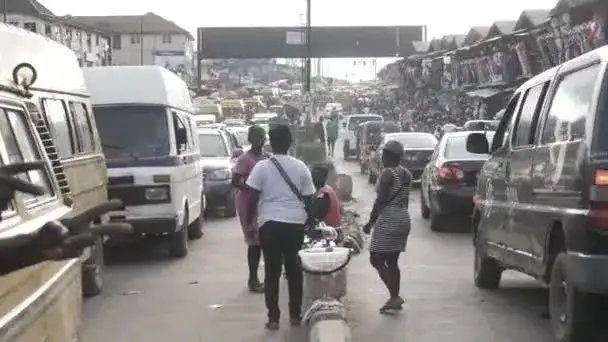 Transport miejski Nigeria Lagos ruch uliczny