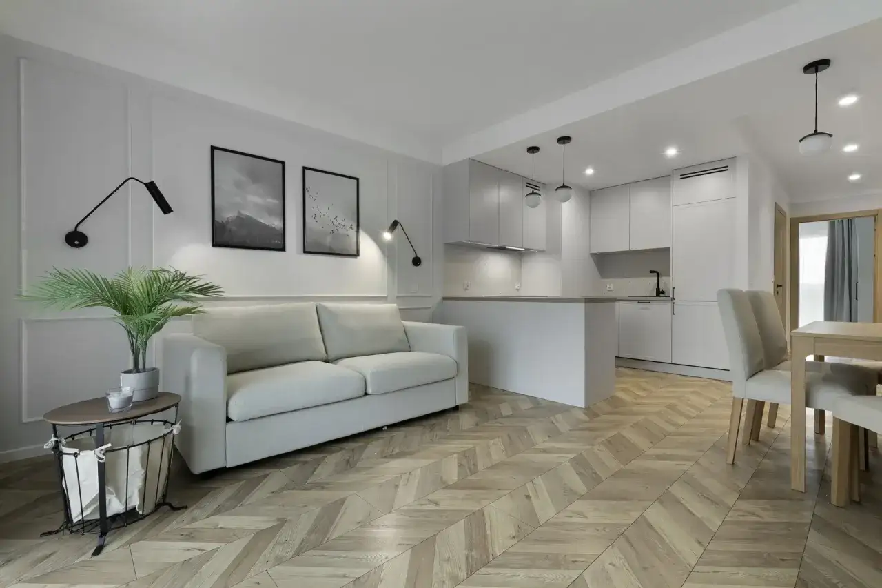 małe mieszkanie aranżacje optyczne powiększenie