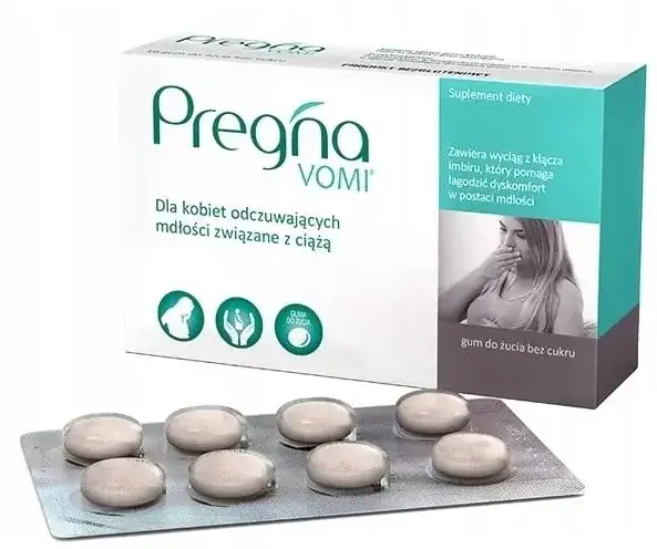 produkty łagodzące mdłości w ciąży