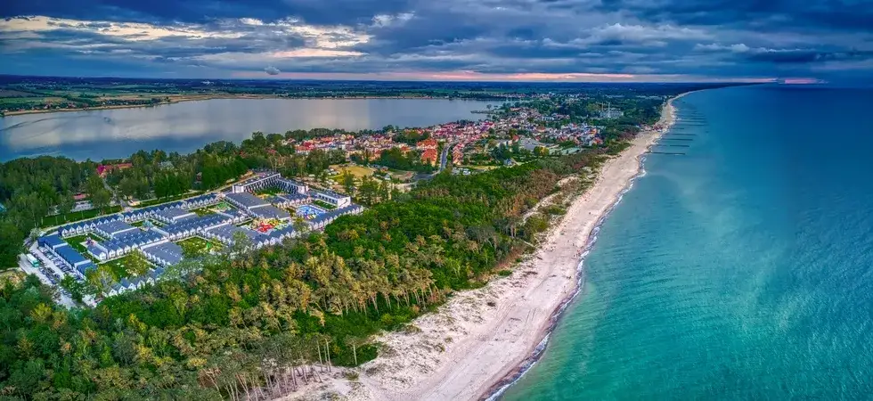 Plaża Mielno lato atrakcje