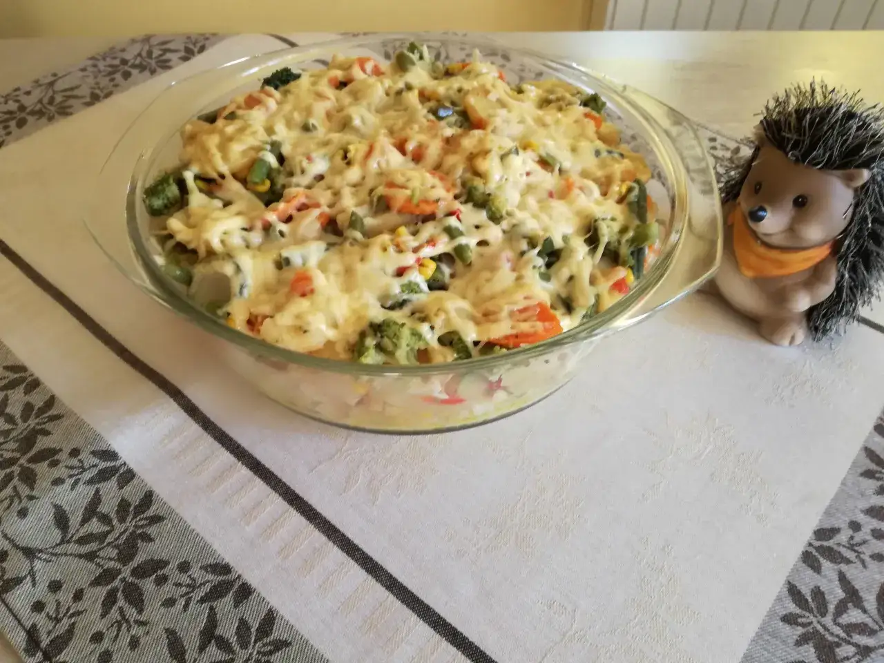 Zapiekanka warzywna na patelni szybki obiad