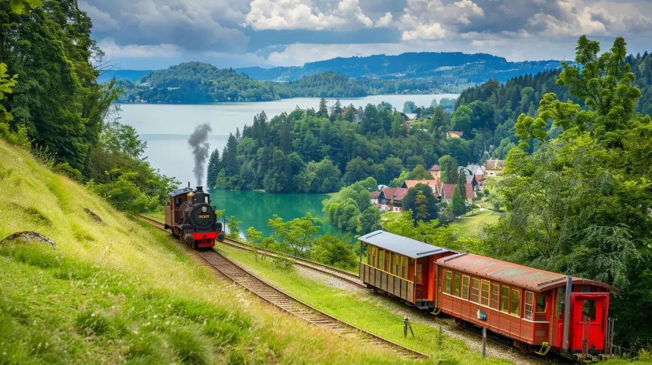 Zdjęcie Kolejka wąskotorowa w Solinie: Trasy i ceny biletów dla turystów