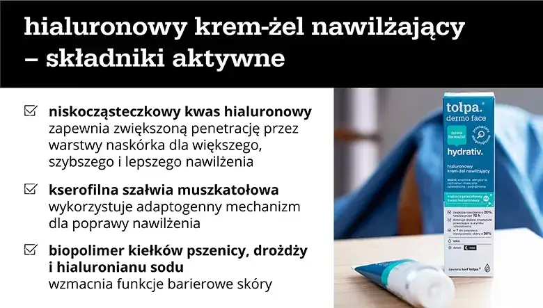 Stężenia kwasu hialuronowego w kosmetykach infografika
