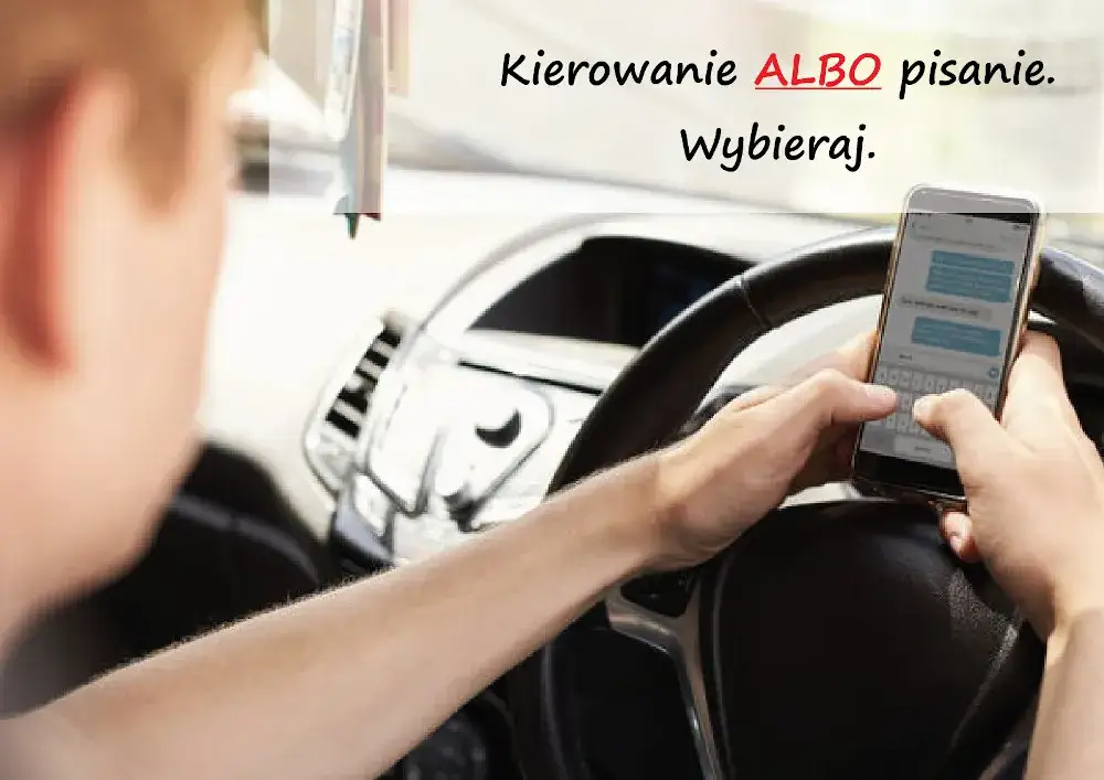 policja kontrola telefon za kierownicą
