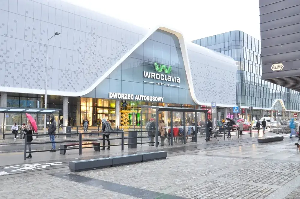 Dworzec autobusowy Wrocław Sucha 1 Wroclavia