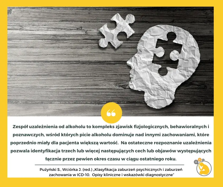 ICD-10 klasyfikacja chorób uzależnienia