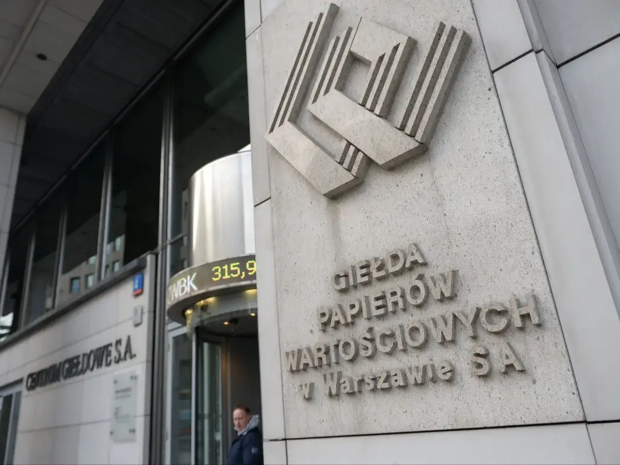 Giełda Papier&oacute;w Wartościowych w Warszawie budynek