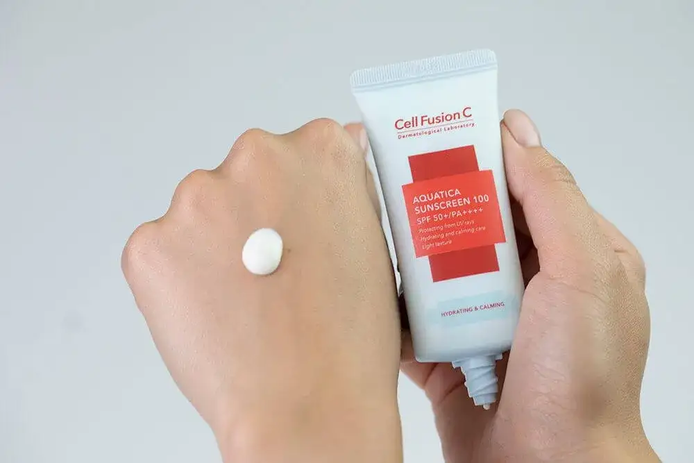 krem z filtrem SPF 50 po depilacji laserowej