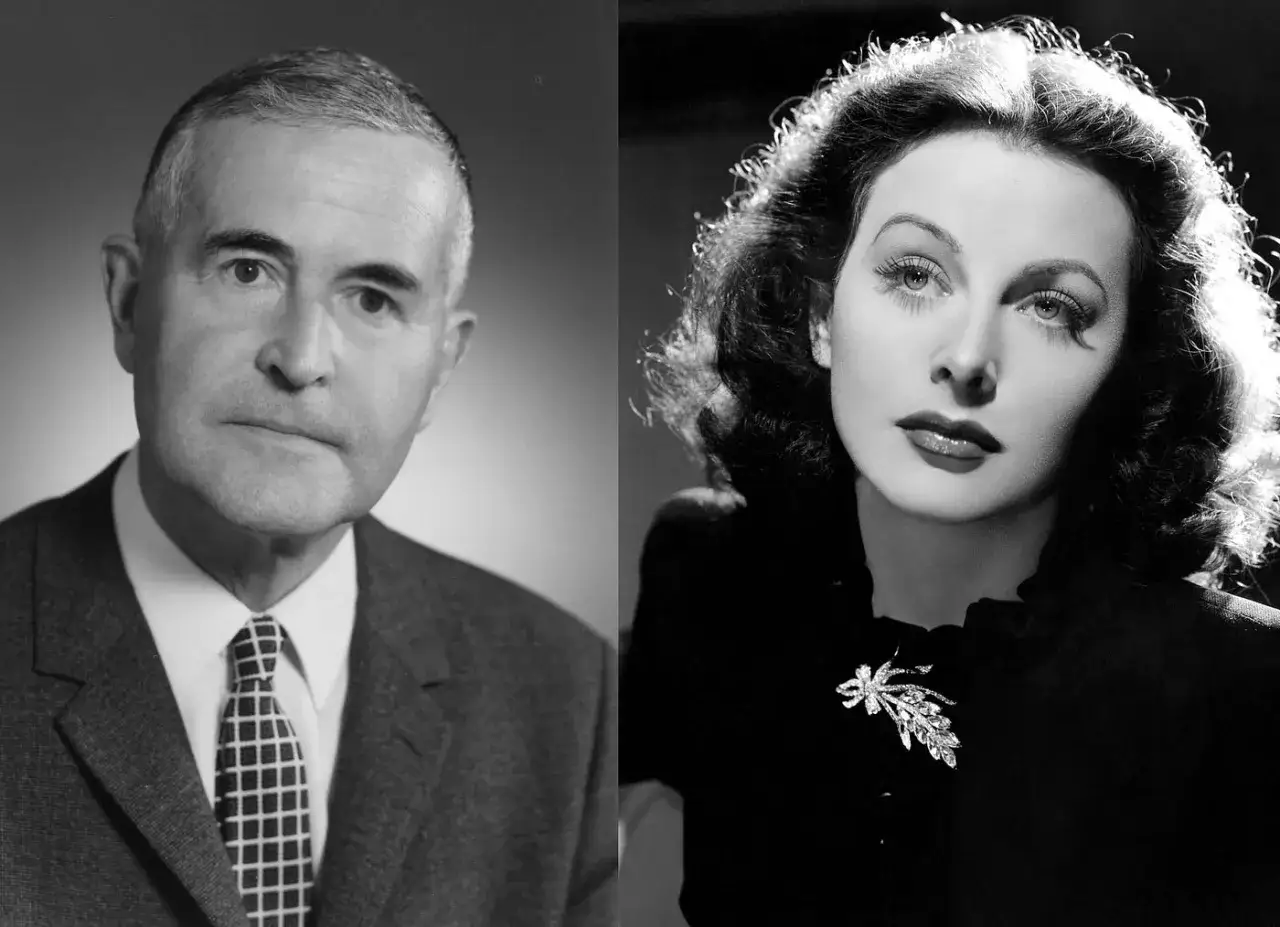 George Antheil i Hedy Lamarr, którzy wspólnie opracowali technologię skoków częstotliwości, kluczową dla rozwoju Wi-Fi.