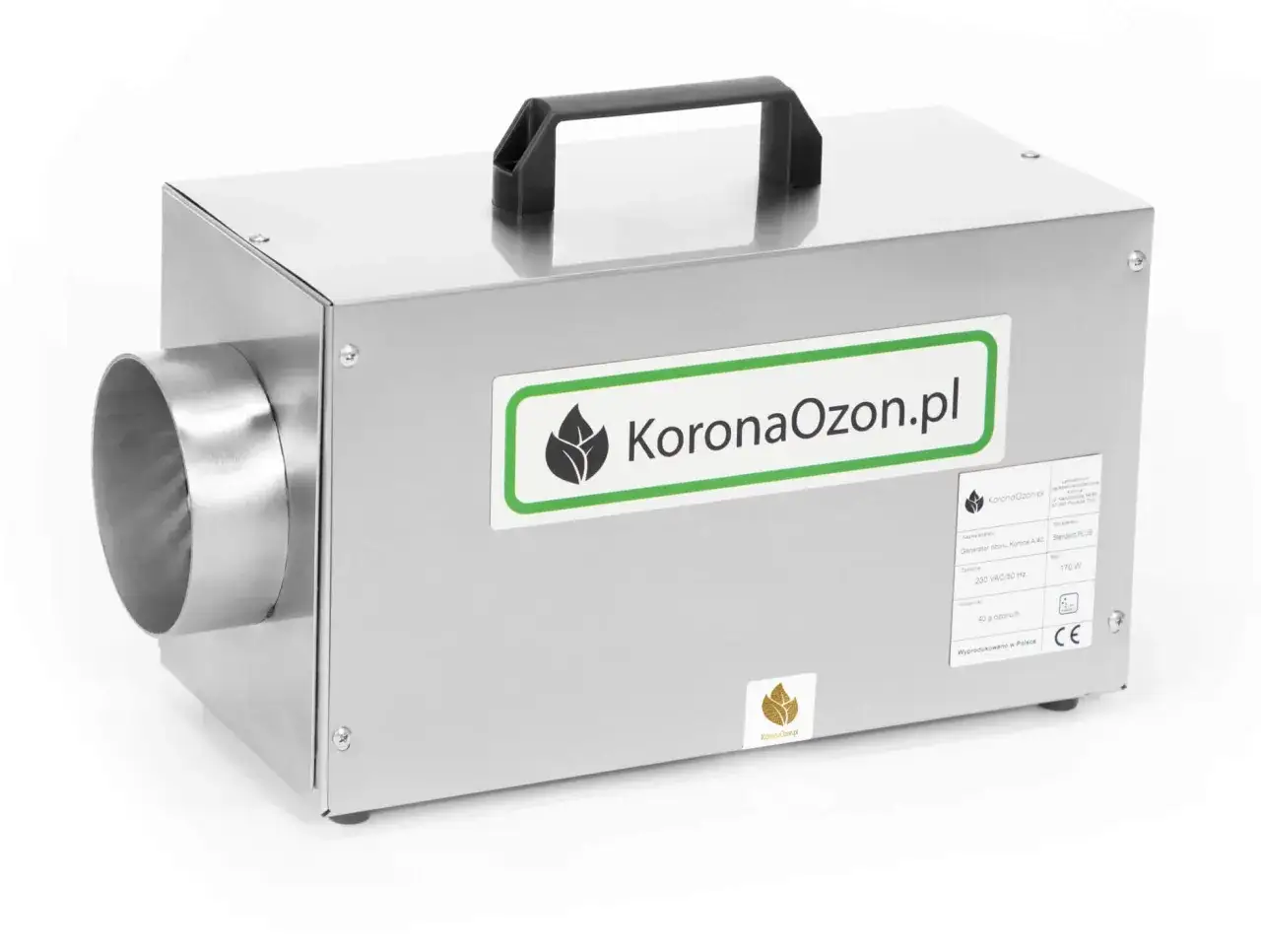 ozonator samochodowy w akcji