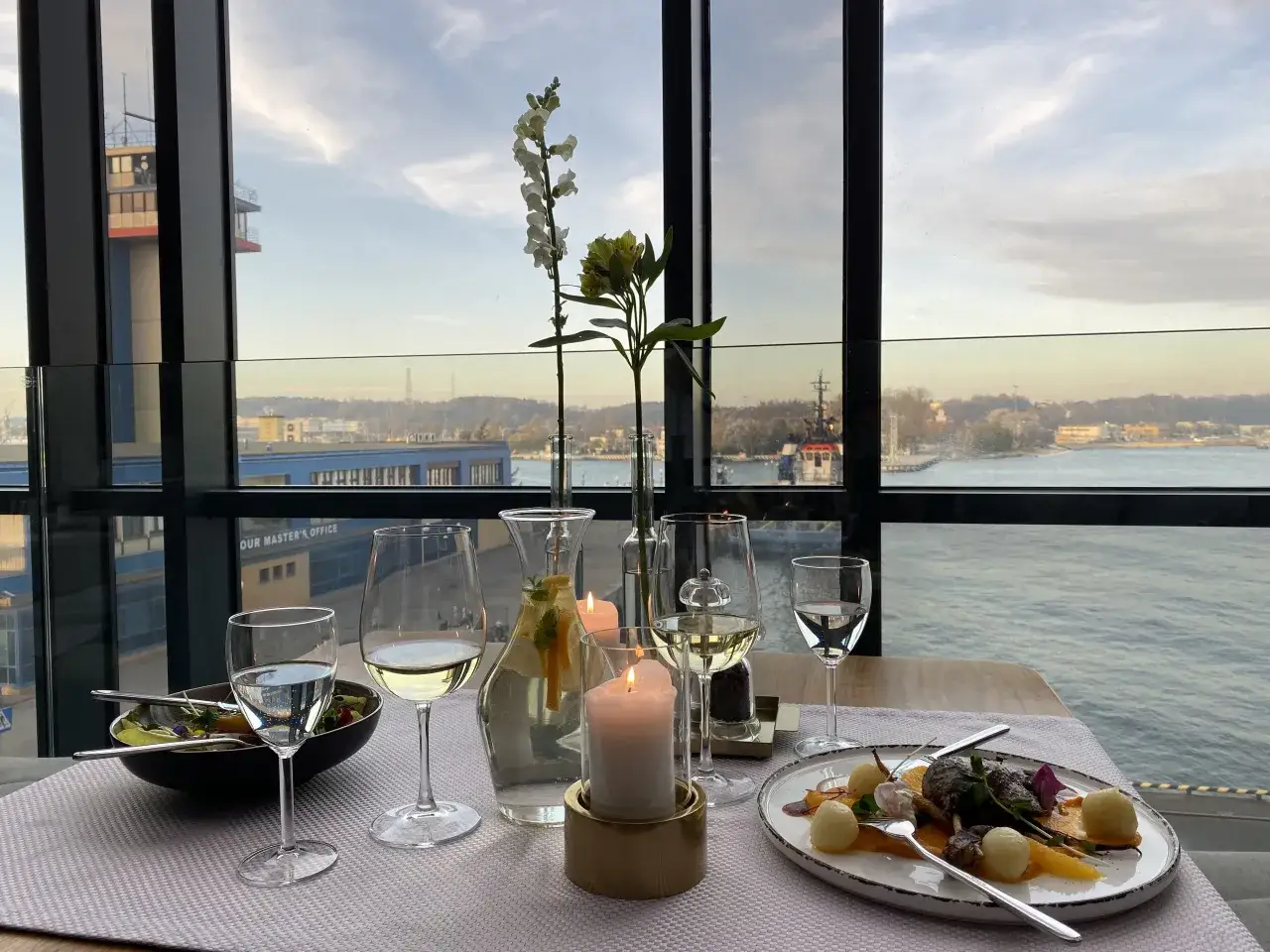Gdynia restauracja z widokiem na morze