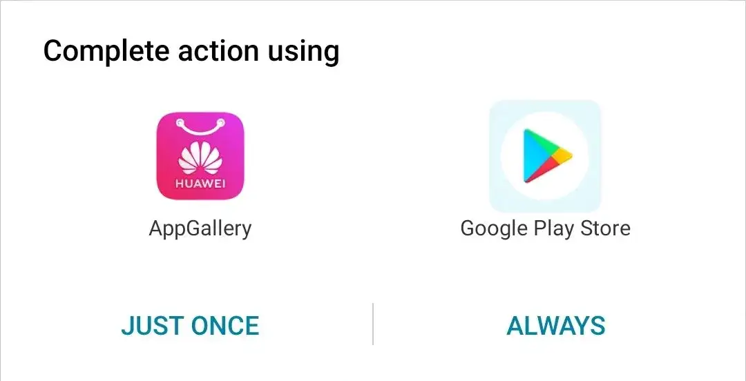 Huawei AppGallery download and install on Android