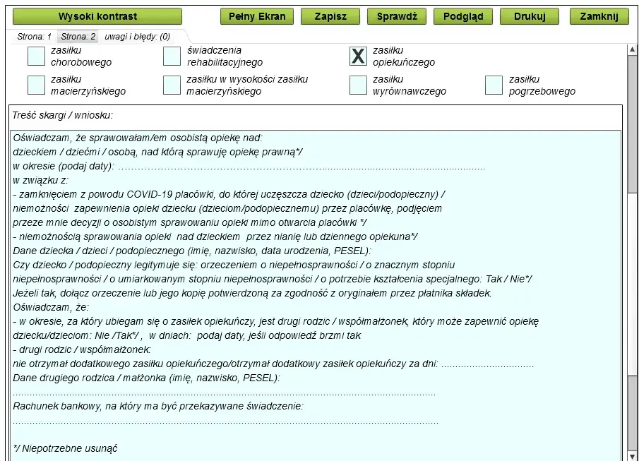 Zdjęcie Jak załatwić zasiłek opiekuńczy na osobę starszą - krok po kroku