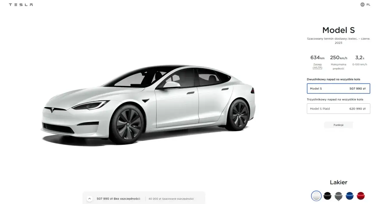 Zdjęcie Ile kosztuje Tesla w Polsce? Ceny, opcje i ukryte koszty