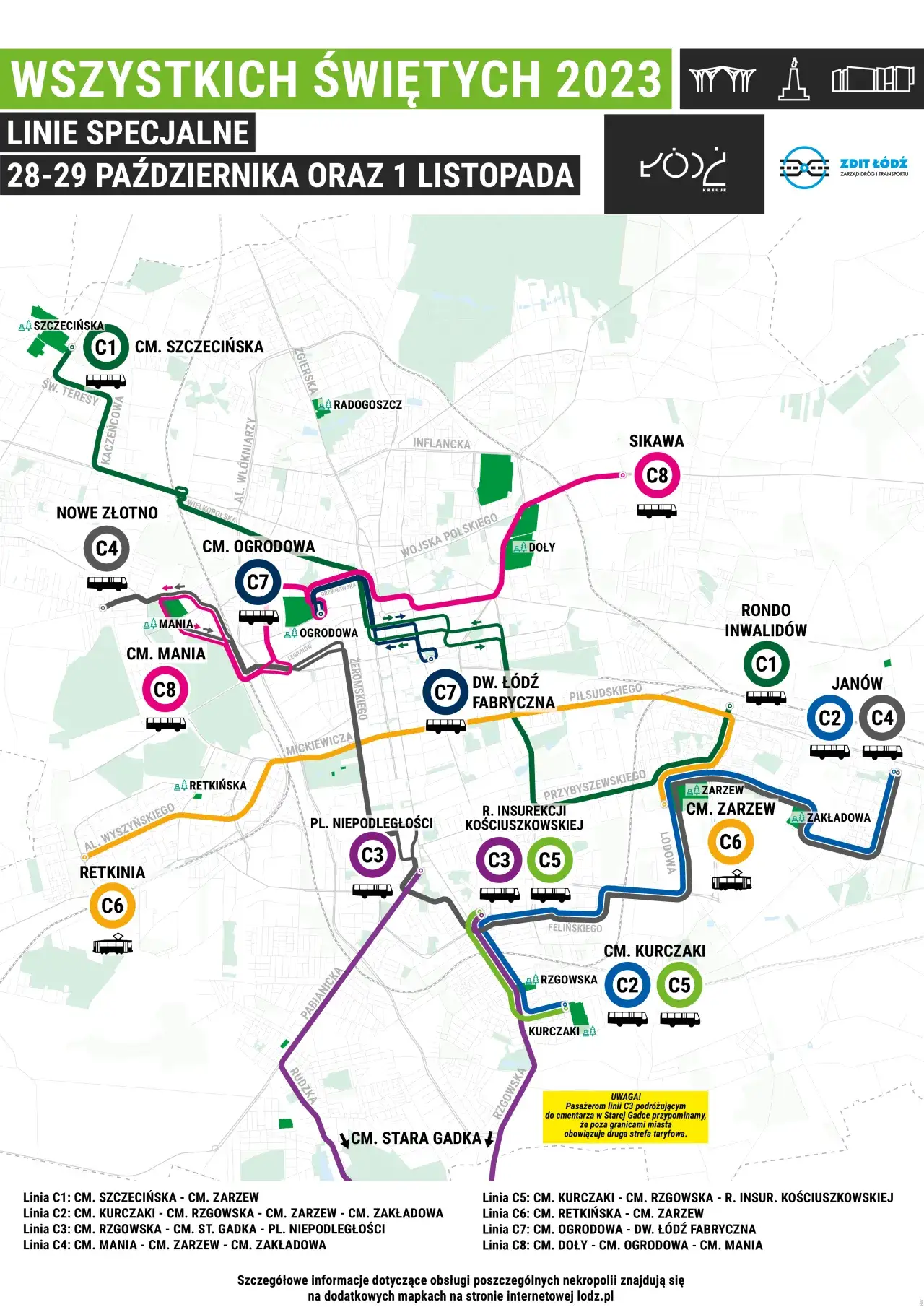 Zdjęcie Jak dojechać na cmentarz Zarzew w Łodzi - najlepsze trasy i porady