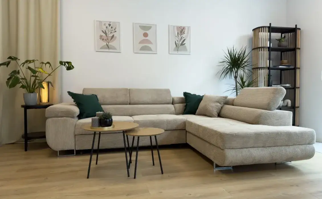 Zdjęcie Jaki kolor narożnika do salonu? Wybierz idealny odcień i stwórz harmonię