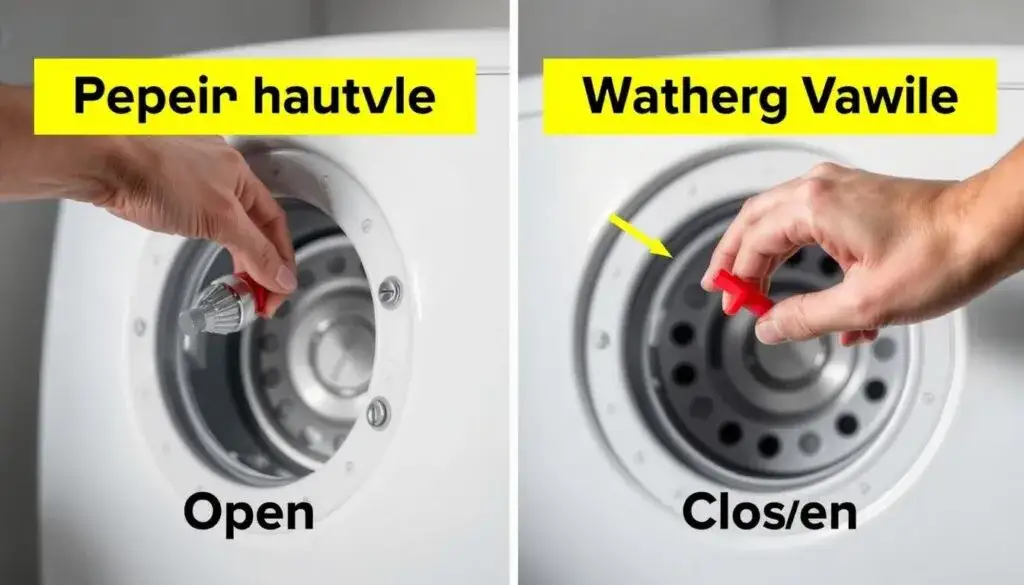 Zdjęcie Zawór wody do pralki kiedy otwarty - uniknij przecieków i problemów
