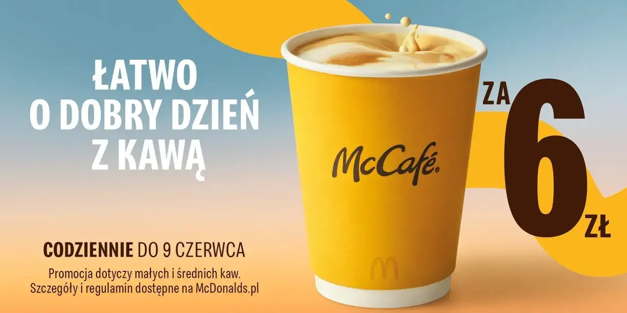Zdjęcie Ile kosztuje kawa w McDonald's? Sprawdź ceny i promocje teraz