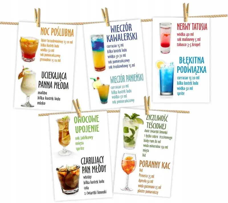 Zdjęcie Jakie alkohole do drinków na wesele - idealne propozycje i ilości