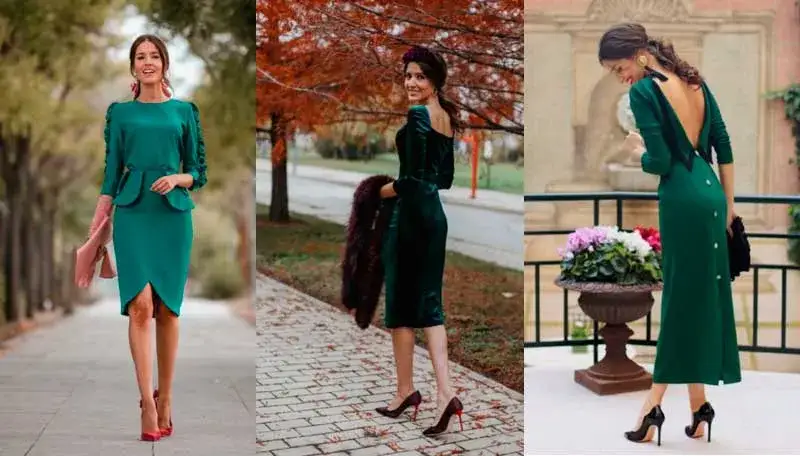 Zdjęcie C&oacute;mo combinar un vestido verde: gu&iacute;a de estilo para deslumbrar