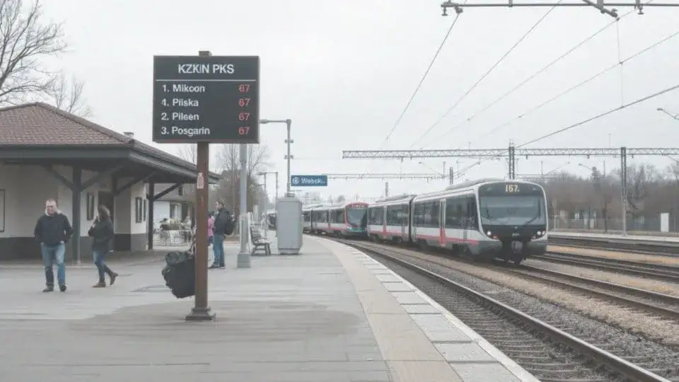 Zdjęcie Jak dojechać do Lichenia pociągiem z Konina – szczegóły i rozkłady jazdy