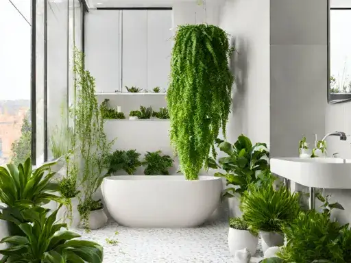rośliny nieodpowiednie do łazienki