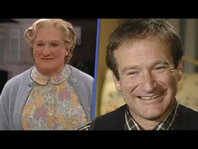 Robin Williams as Mrs. Doubtfire