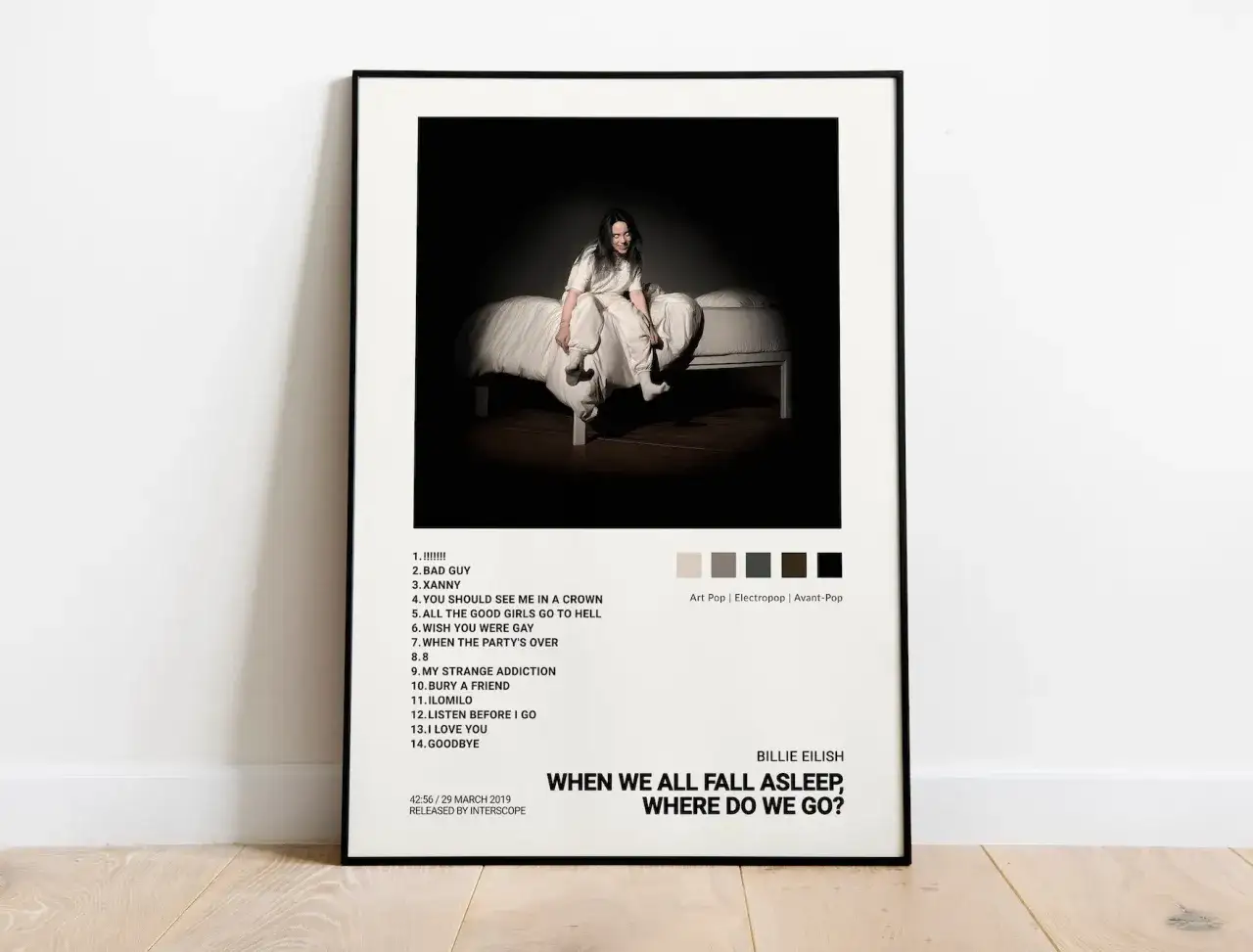 Billie Eilish When We All Fall Asleep Where Do We Go? Albumcover