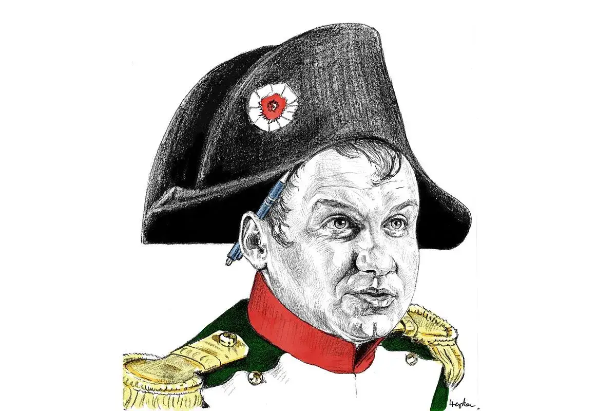 karykatura putina w szkole