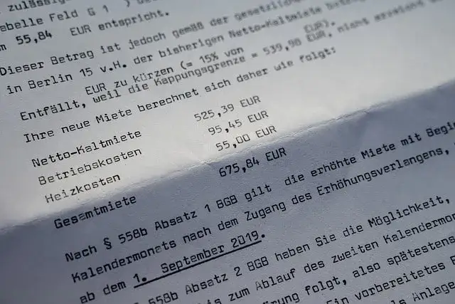 skład czynszu administracyjnego rachunki opłaty za mieszkanie