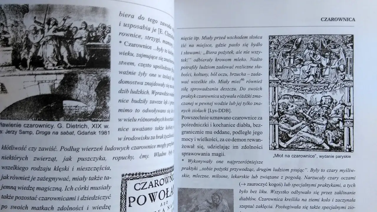 okładka książki wielka księga demonów polskich