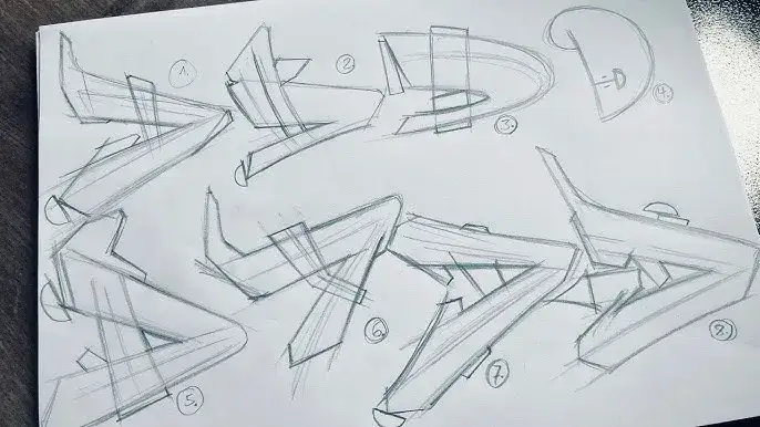 Graffiti D Wildstyle Bubble Style