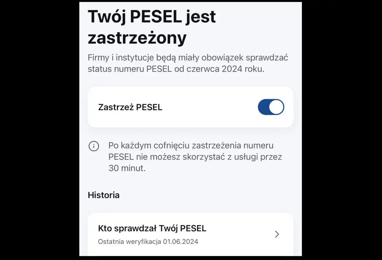 Zastrzeż PESEL, by uniemożliwić wzięcie pożyczki na Twoje dane. Od czerwca 2024 firmy będą musiały sprawdzać status numeru.
