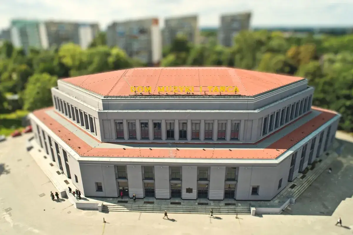 Dom Muzyki i Tańca Zabrze architektura