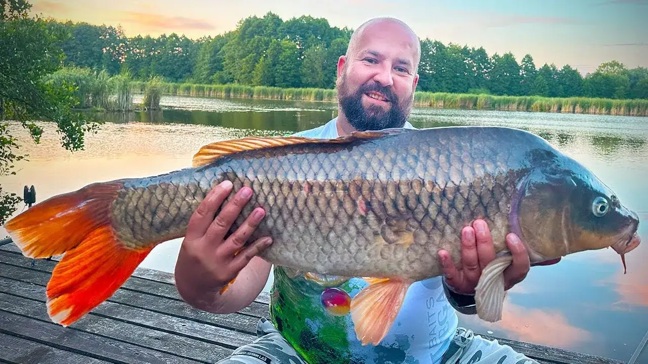 karp amur lin wędkarstwo jezioro