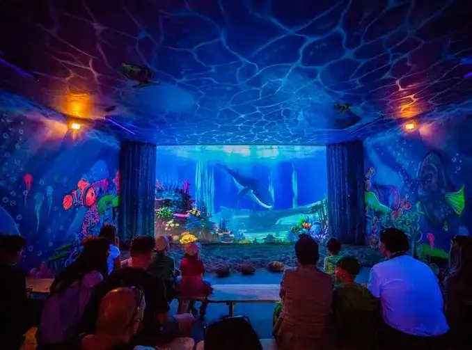 Oceanarium Jastrzębia G&oacute;ra wnętrze ryby egzotyczne