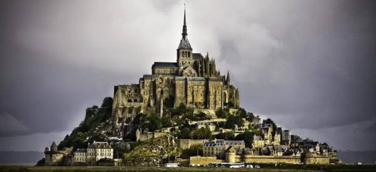 Mont Saint-Michel zamki Loary