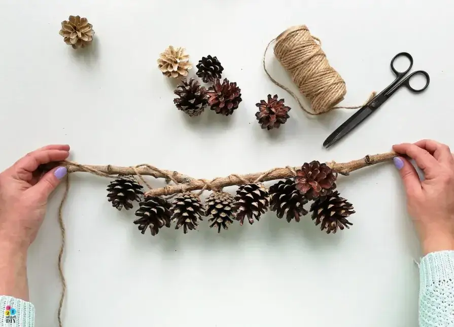 jesienne ozdoby DIY inspiracje