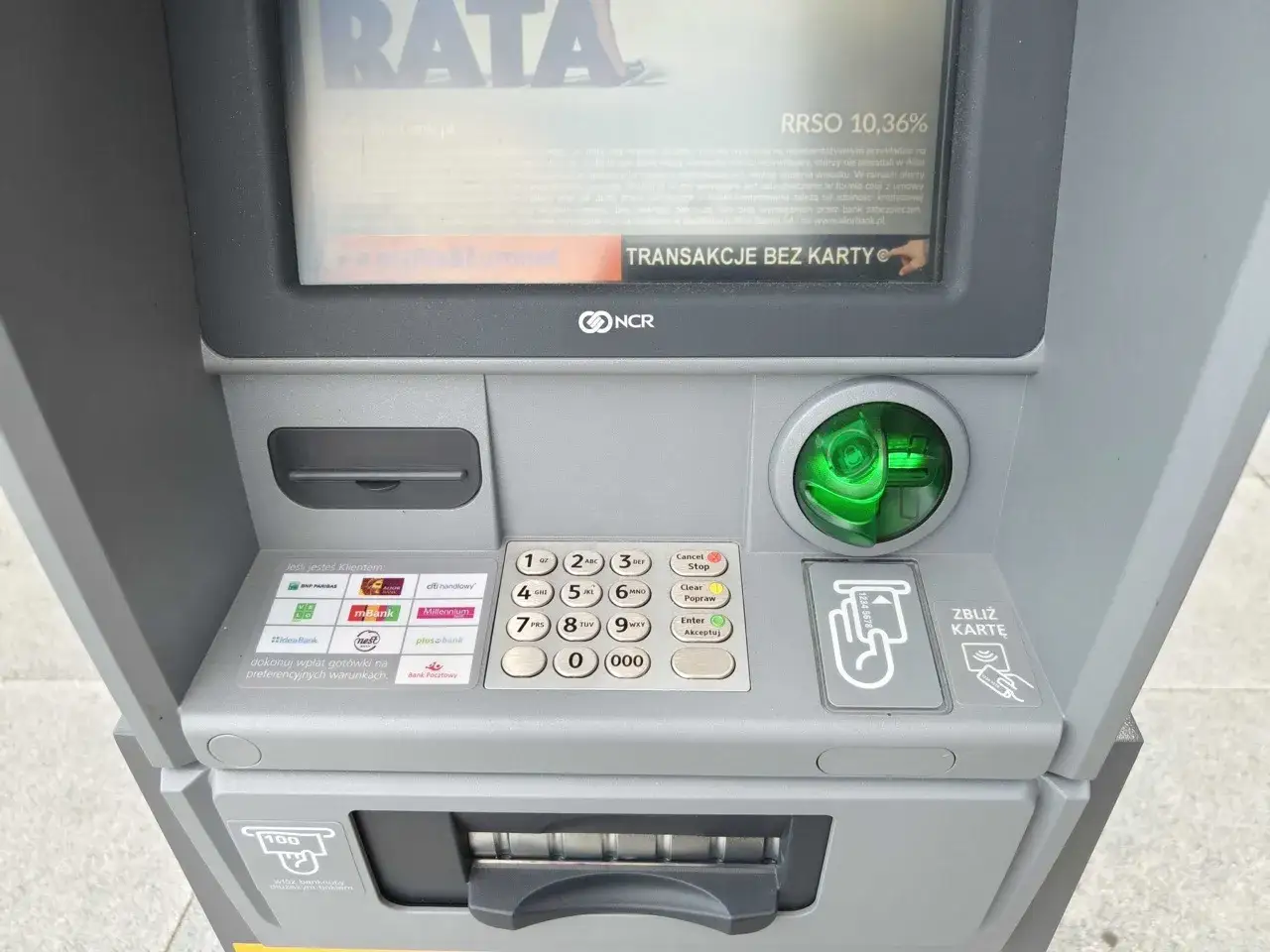 Bankomat w Niemczech