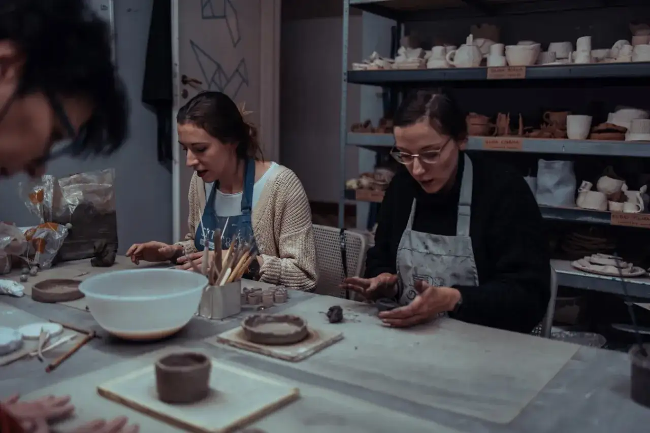 Pracownia ceramiczna Warszawa wnętrze