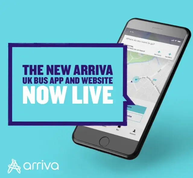 Arriva UK Bus app screenshot