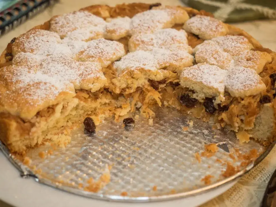 podpiekanie spodu szarlotki