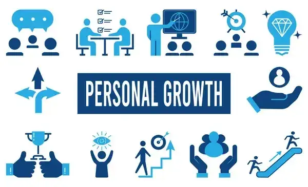 ikony 6 obszarów rozwoju osobistego