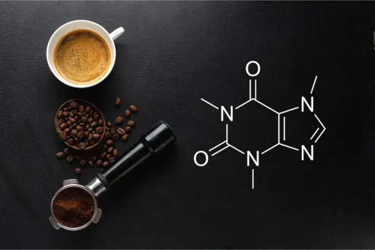 kofeina mechanizm działania na naczynia krwionośne