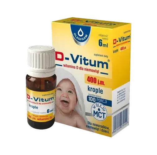 Suplementy witaminy D krople kapsułki