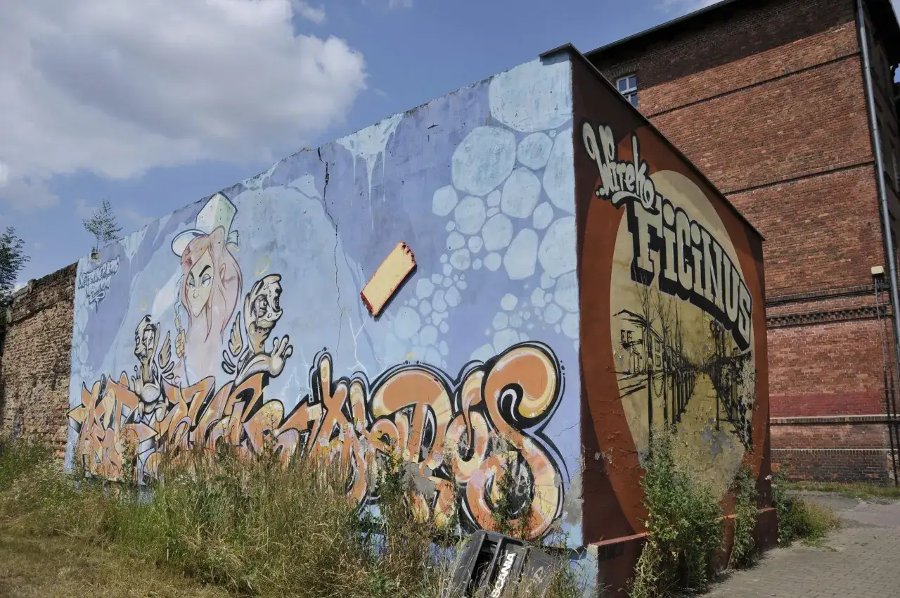 Murale Ruda Śląska sztuka uliczna