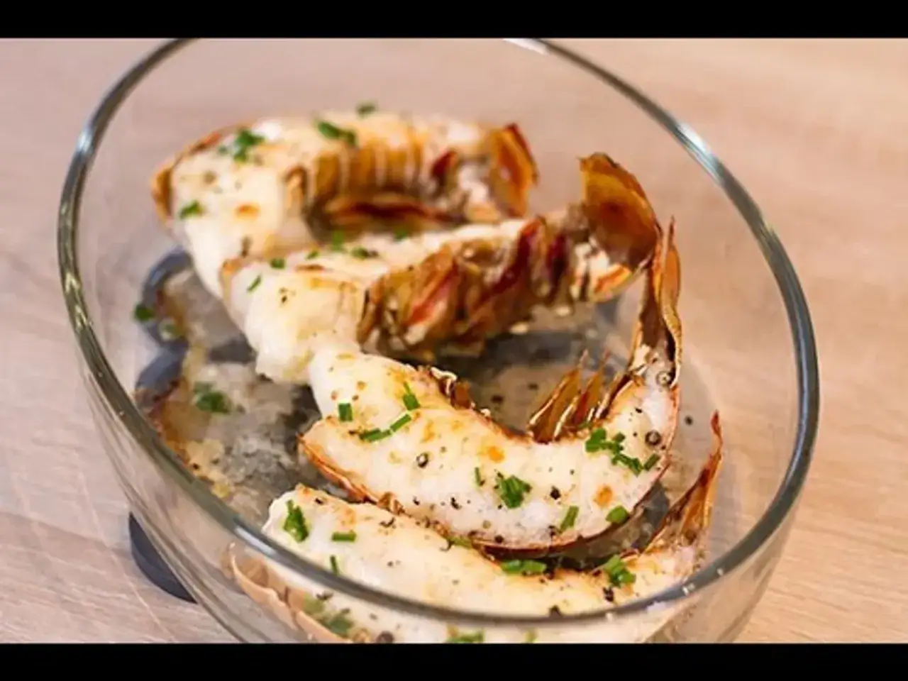 Langouste grillée au four prête à servir